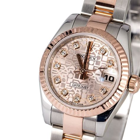 rolex rose gold women's|Rolex rose gold with diamonds.